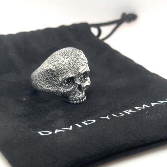 ✨ David Yurman Skull Sterling Silver RingSize 11 ✨